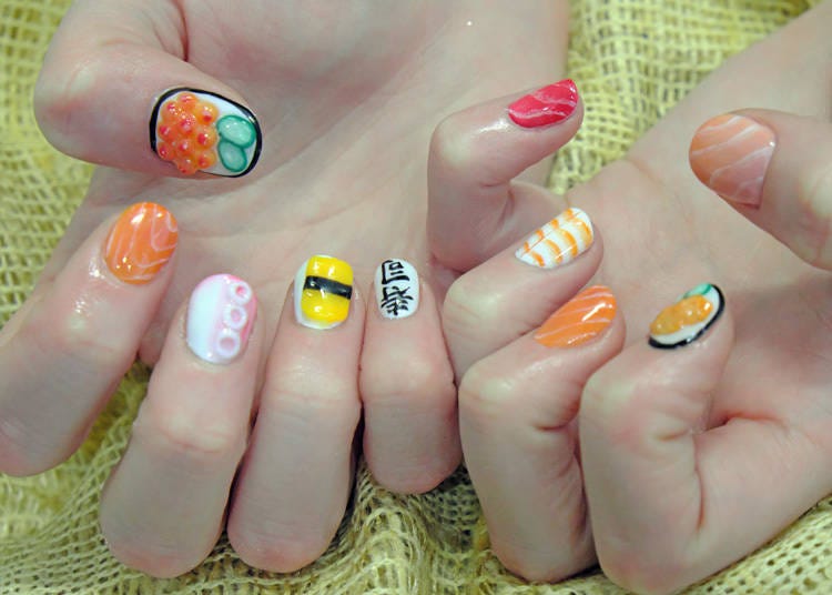 And now, for the final Japanese nail art results!
