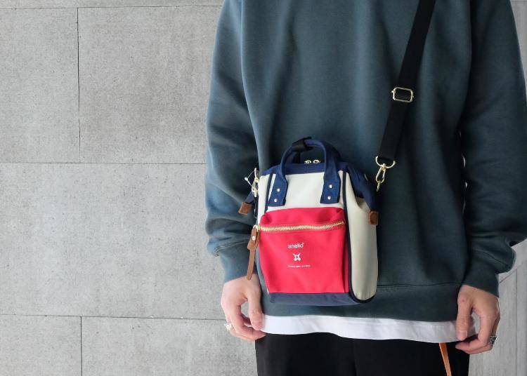 Japan Anello 3 Ways Backpack Shoulder Handle Linen Bag Handbag Women Girls Gift 