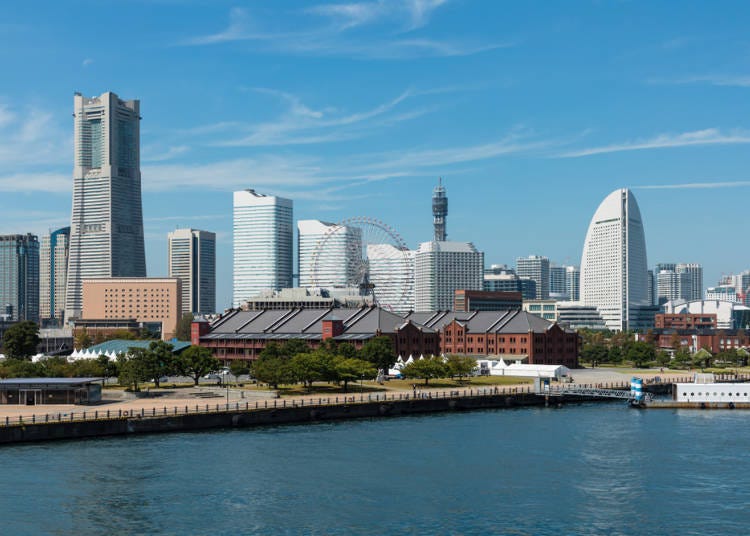 16:00 欣赏被入选「都市景观100选」横滨港未来区城市风景