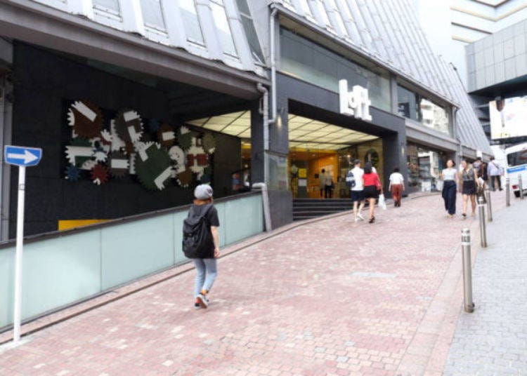 17. Buru Alat Tulis dan Barangan Kreatif Jepun di Shibuya Loft