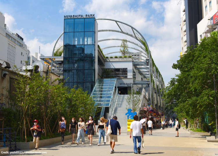 Check out Shibuya's new Miyashita Park: Full of fun side streets, activities, and hotels!