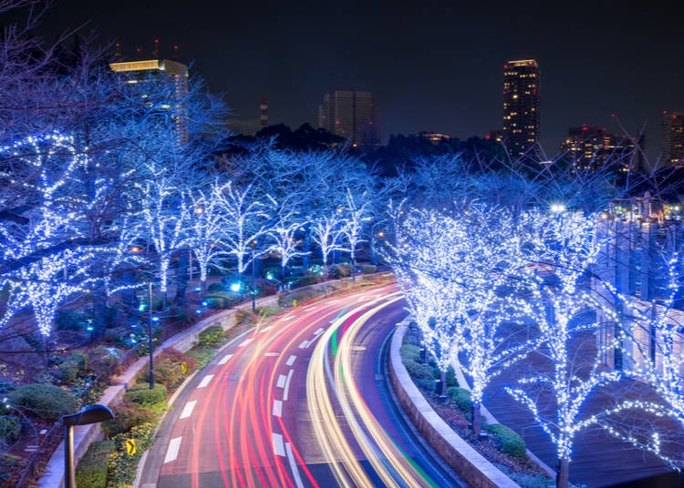 Illuminations are so beautiful in Japan around winter