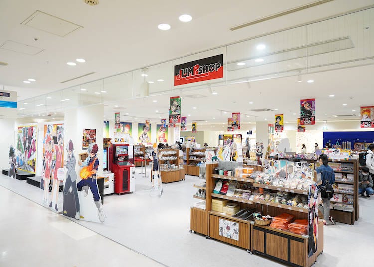 A World of Hit Anime and Manga at the Jump Shop