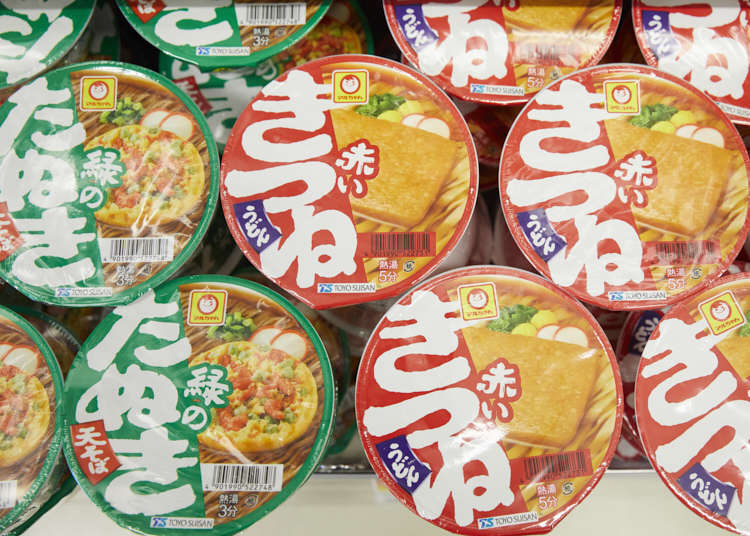 日本のカップ麺のベストな選び方！
LIVE JAPAN編集者が「赤いきつねうどん」「マルちゃん正麺カップ」を推薦する理由