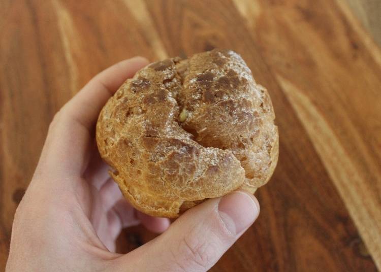 A round little Japanese pastry