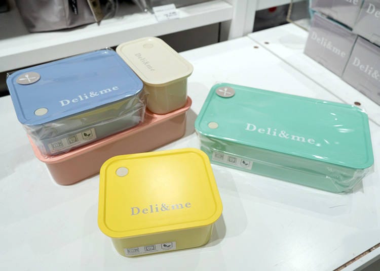 「Deli&me便當盒」（SS 700日圓／S 900日圓／M 1000日圓／其它尺寸，各不含稅）