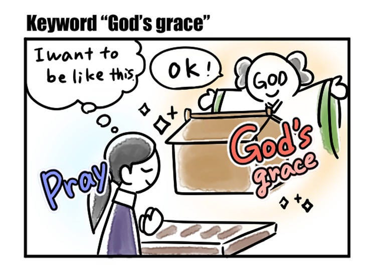Keyword “God’s grace”