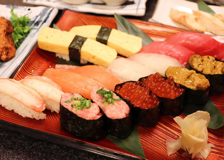 All You Can Eat Sushi in Shinjuku for Under $40?! Kizuna Sushi Shinjuku Kabukicho