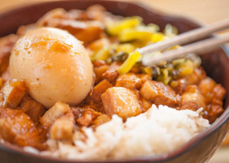 台湾人の卵料理:屋台料理の一つ、煮卵