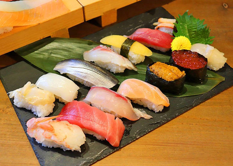 The Fujiyama Plan - An all-you-can-eat course listing 50 types of sushi!