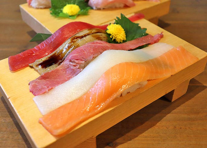 秋葉原で寿司食べ放題 すし酒場 フジヤマはcm超えの大ネタ寿司が3000円台でコスパ抜群 Live Japan 日本の旅行 観光 体験ガイド