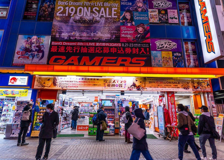 4. Akihabara Gamers: Shop for your favorite anime goods literally steps away from the station!