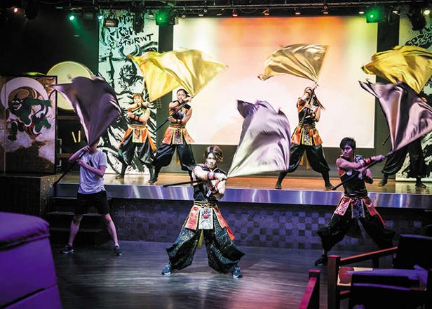 Akihabara's Samurai Rock Restaurant: Acrobatic Dinner Performances That'll Blow Your Mind!