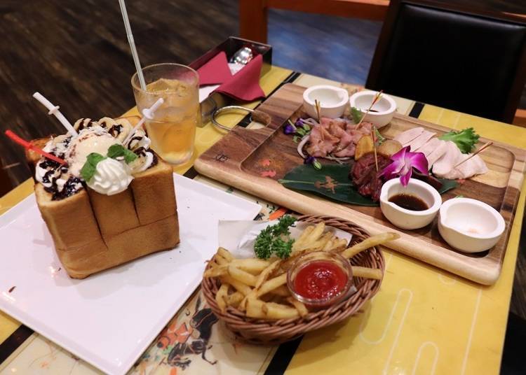 使用餐券來享用「Samurai Rock Restaurant」美食！