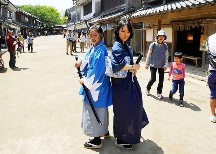 1. Chiba Prefectural Open-Air Museum Boso-no-Mura: Explore the Edo Period in kimono for an exciting experience!
