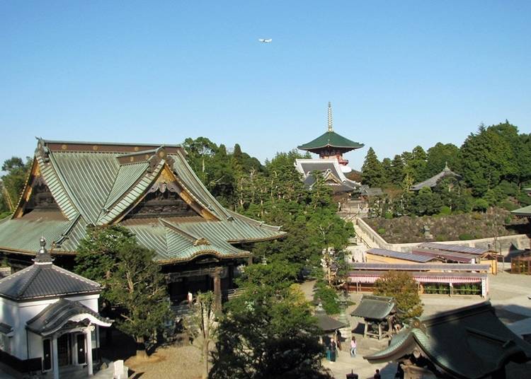 ②四季折々の自然と寺院が織りなす美景「成田山公園」