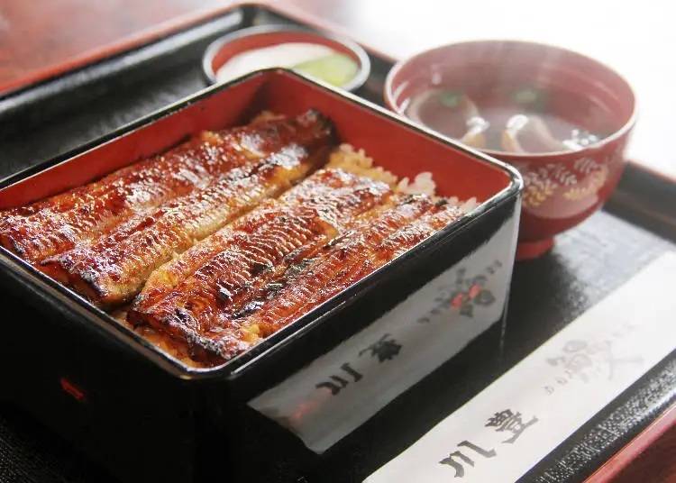 ①必吃百年以上歷史的名物鰻魚飯「川豐 本店」