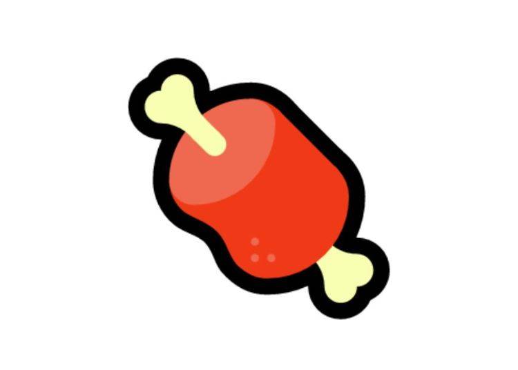 Meat emoji