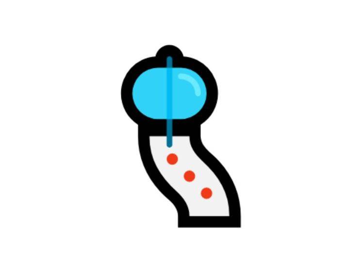 Wind chime emoji