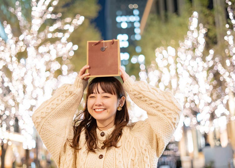 Winter shopping in Tokyo