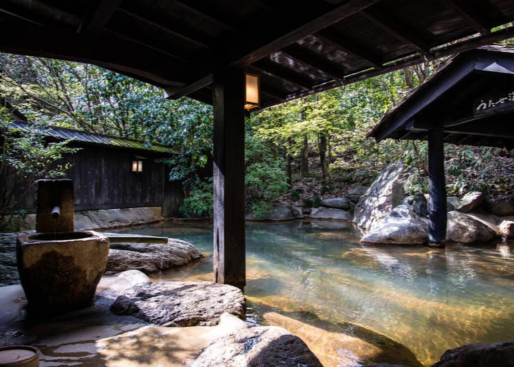 Onsen are a great way to warm up