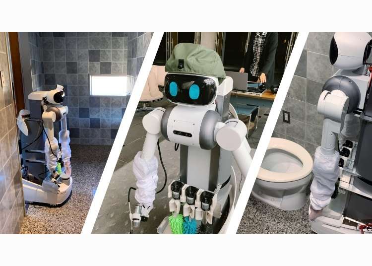 This Radical Japanese Robot Will Make Toilet Chores A Thing Of The Past! |  LIVE JAPAN travel guide