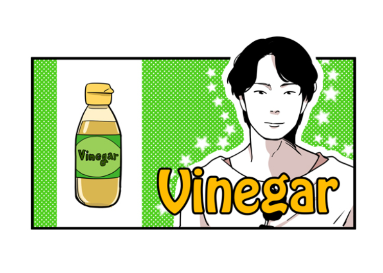 5. Vinegar Look