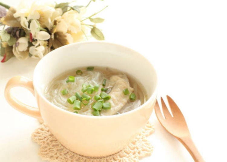 シンガポールの優しい春雨スープ