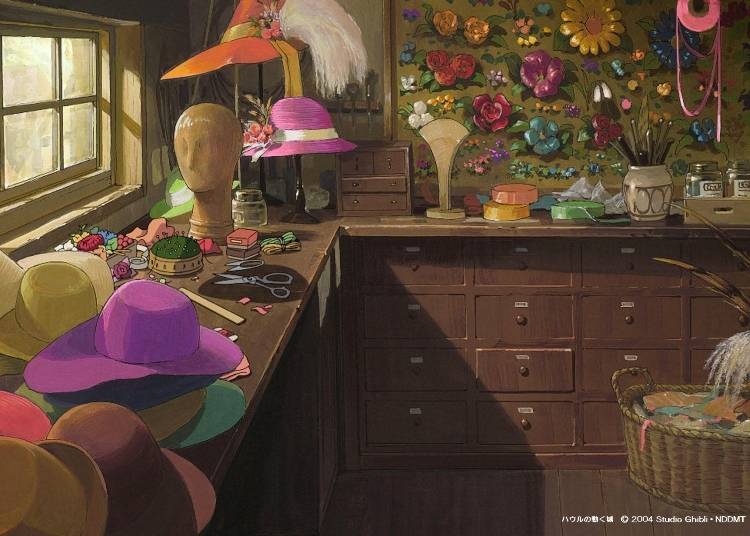 Photo from Studio Ghibli's website. ©2004 Studio Ghibli/NDDMT.