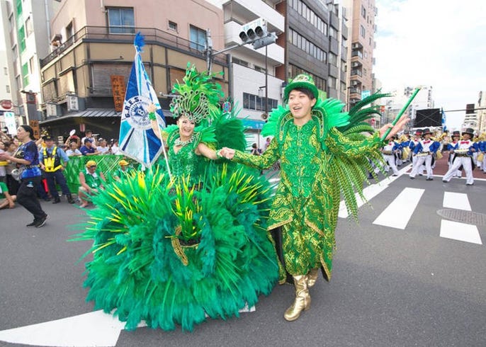 浅草サンバカーニバル の日程 見どころ徹底ガイド Live Japan 日本の旅行 観光 体験ガイド