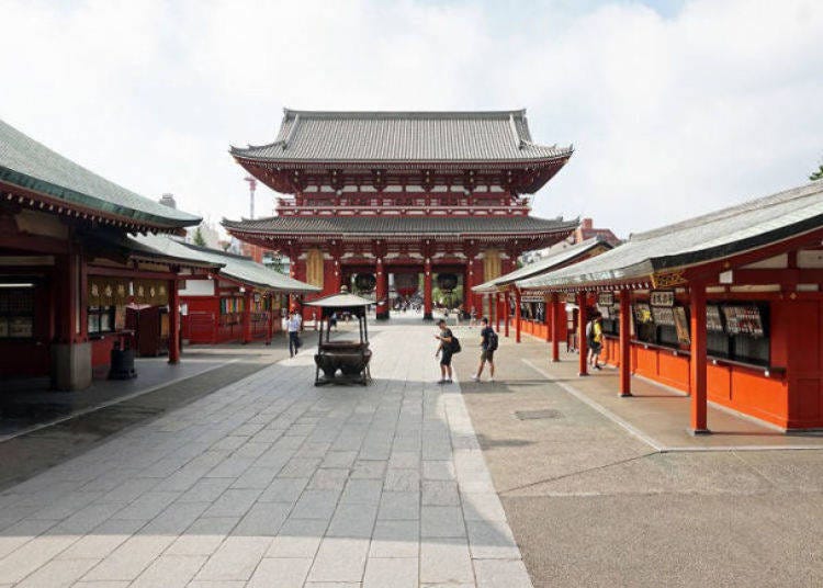 人気の浅草寺をゆっくり観光できます