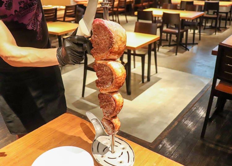 Lean meat "Picanha" from the cow's lower back