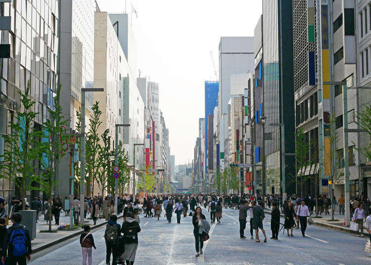 銀座までの行き方や最寄り駅は 目的地別おすすめの最寄り駅や出口 アクセス方法まとめ Live Japan 日本の旅行 観光 体験ガイド