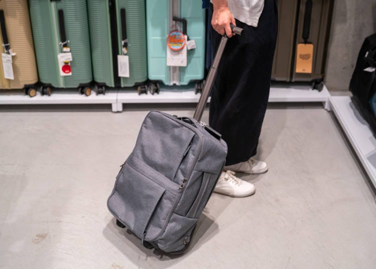SPASSO SEPARATOR Separate Rucksack Carry (14,000 yen, tax not included). Manufacturer: Endo Bag Co., Ltd.
