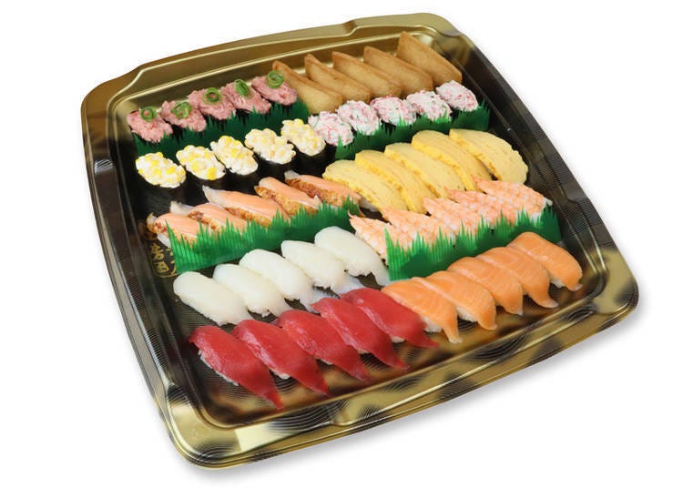 2000 yen (excluding tax) for the "Dai Service Set" that is a combination of 10 popular sushi items (50 pieces)