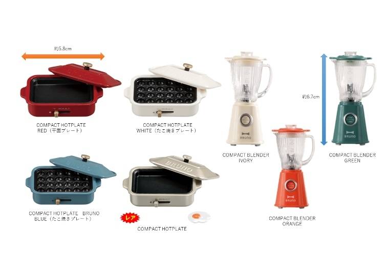 Lifelike Mini Appliances from BRUNO