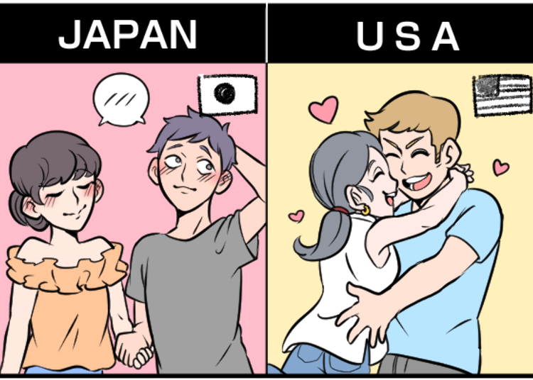 7. Public Affection: Reserved vs. Bold