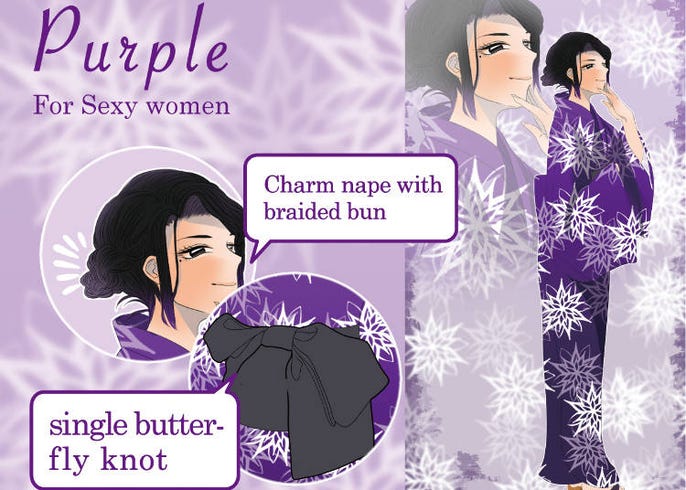 Yukata Japan S Summer Kimono How To Coordinate Your Yukata Hairstyle And Obi Live Japan Travel Guide