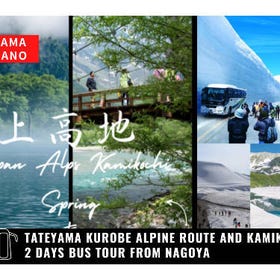 Tateyama Kurobe Alpine Route and Kamikochi 2 Days Tour from Nagoya
Image: Klook