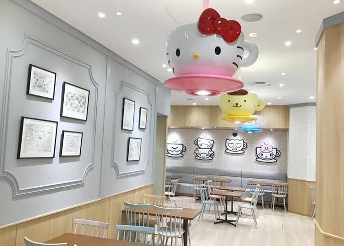 My Melody's first ever cafe opens in Osaka with English garden theme - Japan  Today