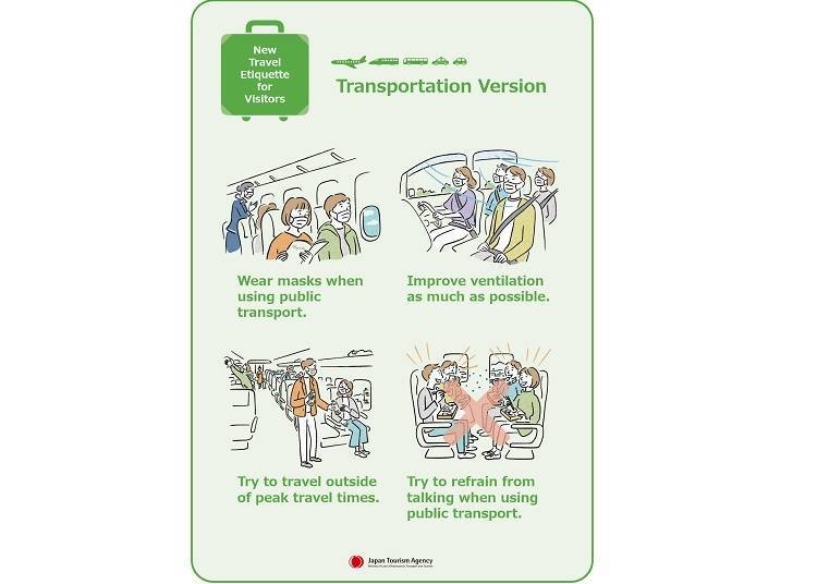 New Travel Etiquette for Visitors (Japan Tourism Agency)