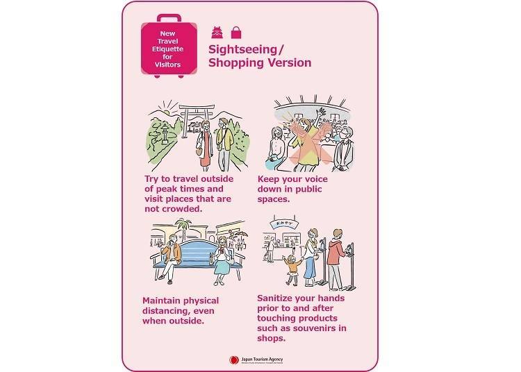 New Travel Etiquette for Visitors (Japan Tourism Agency)