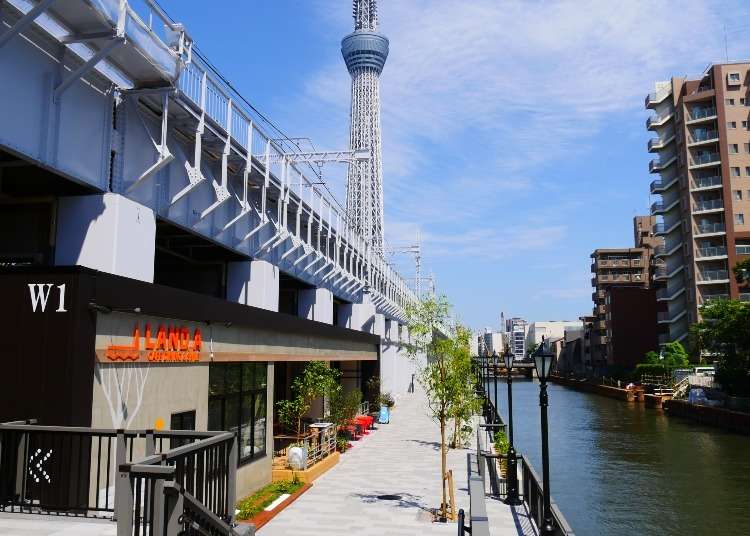 Sumida River Walk And Tokyo Mizumachi Eastern Tokyo S Coolest New Shopping Complex Live Japan Travel Guide