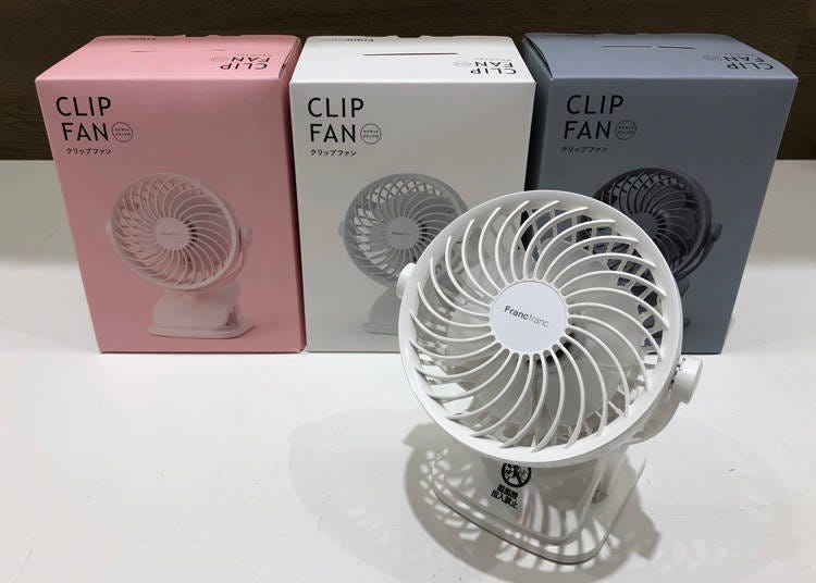 CLIP FAN（2480日圓）