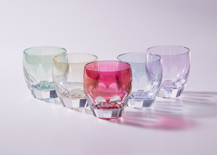 【椎名切子 GLASS-LAB×和樂】使用「砂切子」技術的Kiriko Ranger可愛迷你玻璃杯！