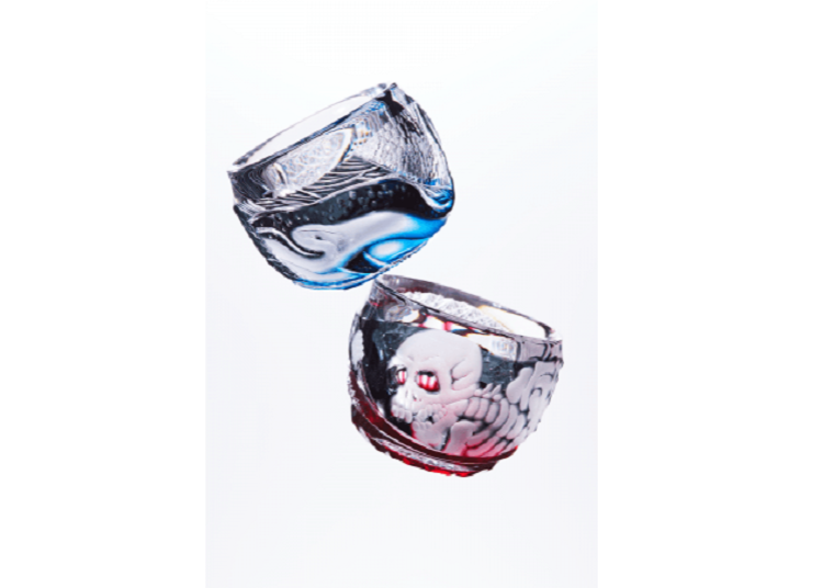 【但野硝子加工所×和樂】充滿魄力的逸品！國芳3D玻璃酒杯
