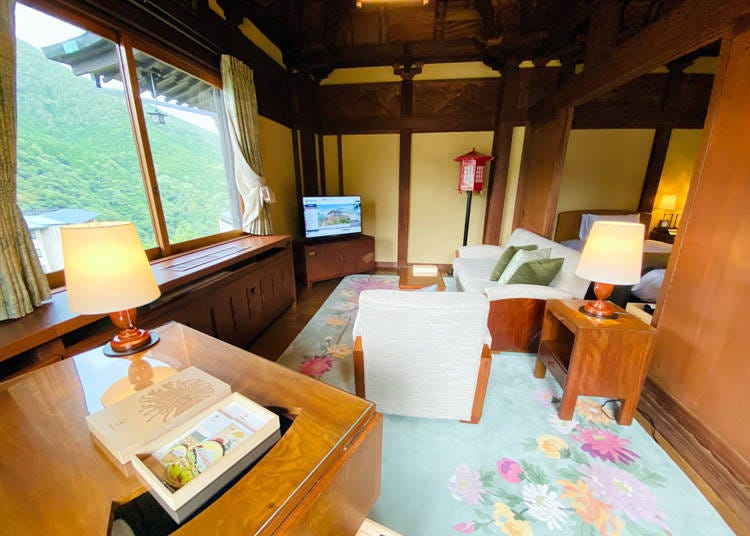 Room charge is 180,000 yen/night for 2 people (excluding tax)