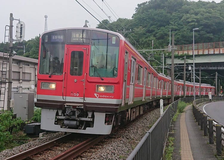 赤い1000計車両