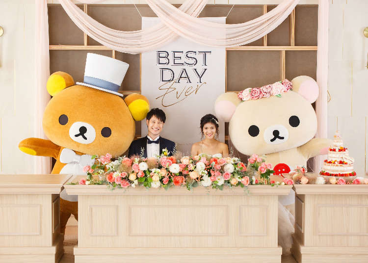 Japan Rilakkuma Wedding Plan Features Elegant Decorations, Complete With Fancy Rilakkuma Cake