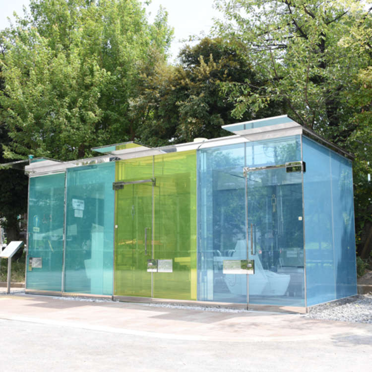 神秘的なトイレ 西参道公衆トイレ - THE TOKYO TOILET